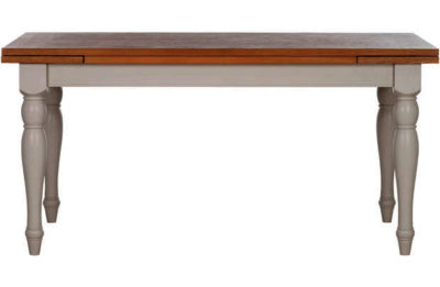 Schreiber Holdenhurst Extendable Dining Table - White/Oak